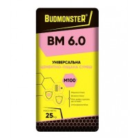 BudmonsteR BM 6.0 Универсальная цементно-песчаная смесь (25 кг) BudmonsteR BM 6.0 Универсальная цементно-песчаная смесь (25 кг)