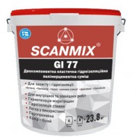 SCANMIX GI 77 Гидроизоляционная смесь двухкомпонентная (23,8 кг)