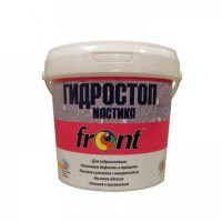 Front Гідростоп Мастика гідроізоляційна біла (1 кг)