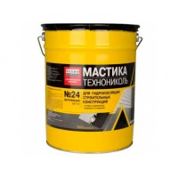 ТехноНІКОЛЬ № 24 МГТН Мастика гідроізоляційна Бітумна (50 кг)