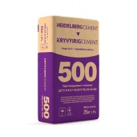 Цемент ПЦ II А-Ш-500 Heidelbergcement (Кривой Рог) (25 кг) Цемент ПЦ II А-Ш-500 Heidelbergcement (Кривой Рог) (25 кг)