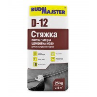 Будмайстер ДОЛІВКА-12 Стяжка для теплої підлоги 5-80 мм (25 кг)