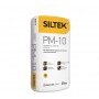 Цементно-вапняна штукатурка Siltek PM-10, 25 кг для якісного ремонту