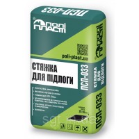 Поліпласт ПСП-033 Стяжка для підлоги 20-50 мм (25 кг)