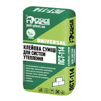 Полипласт ПСТ-114 Клей для фасадных плит (25 кг)