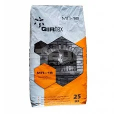 GIRTEX МП-18 термостійка кладочна суміш Мертель 25 кг